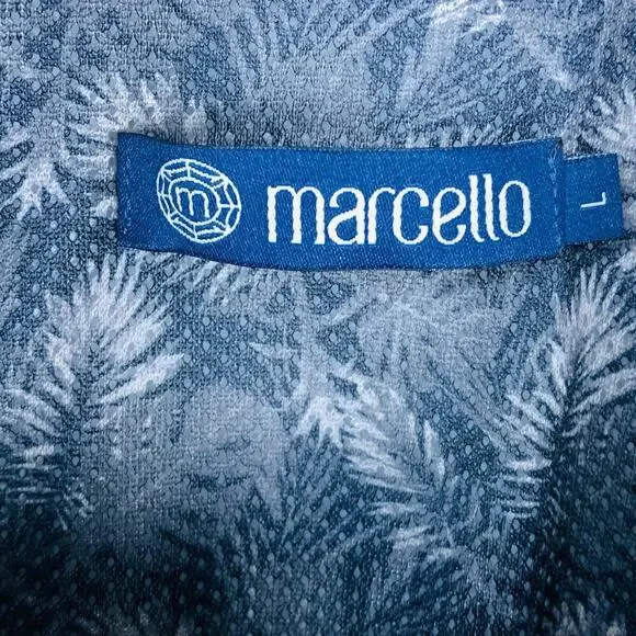 Marcello Dark Brown Mocha Microfiber European Modern Bomber Jacket Size L - Picture 5 of 7